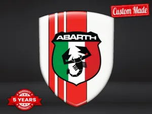 Fiat Abarth Fensteraufkleber Stilvoll Premium Professionell